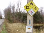 Bruce Trail, Caution! Turtle crossing.