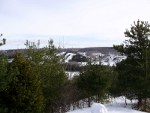 Hockley Valley, trochu zasněžené.