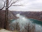 Řeka Niagara při cestě do Whirlpool.